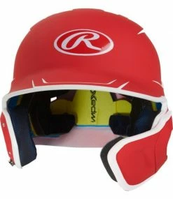 RAWLINGS 2-Tone Mach Batting Helmet With Extender -Cheap batting-gloves Store 2 tone mach batting helmet with extender 4