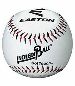 EASTON 9" Softtouch White Training Ball