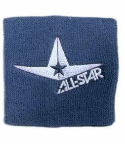 ALL STAR Classic Tri-Star Logo Wristbands 3 1/2"