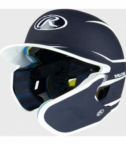 RAWLINGS MA14S 2-Tone With Adjustable Extender Batting Helmet