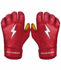 Bruce Bolt Premium Pro Short Cuff Youth Batting Gloves -Cheap batting-gloves Store premium pro short cuff youth batting gloves 2