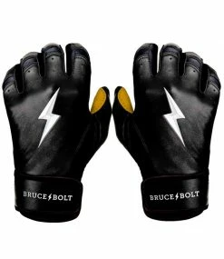 Bruce Bolt Premium Pro Short Cuff Youth Batting Gloves