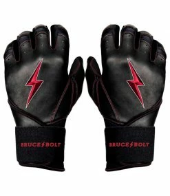 Bruce Bolt Premium Pro TC42 Series Long Cuff Batting Gloves