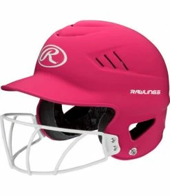 Rawlings RCFHLFG Highlighter Batting Helmet With Faceguard