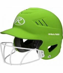Rawlings RCFHLFG Highlighter Batting Helmet With Faceguard -Cheap batting-gloves Store rawlings rcfhlfg highlighter batting helmet with f 4