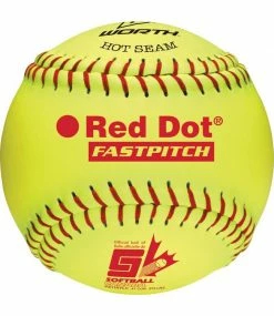 WORTH RED DOT 11" Softball Ball (UN)