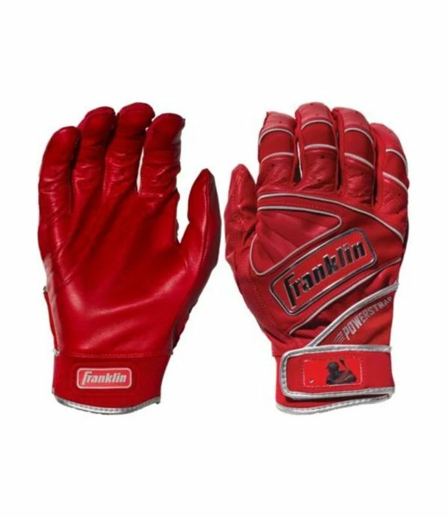 FRANKLIN The PowerStrap Chrome Adult Batting Gloves 4 FRANKLIN The PowerStrap Chrome Adult Batting Gloves - Image 2