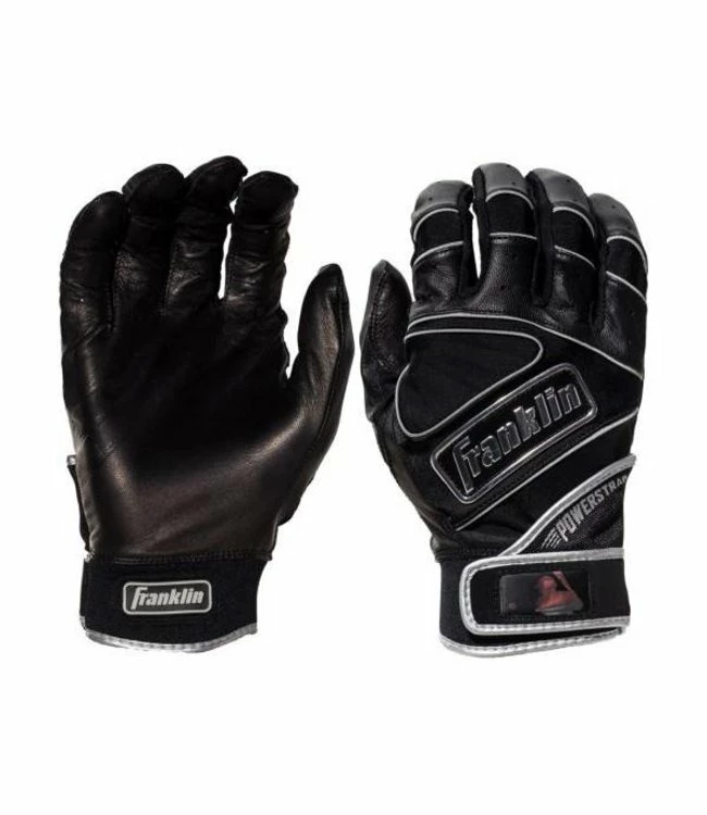 FRANKLIN The PowerStrap Chrome Adult Batting Gloves 6 FRANKLIN The PowerStrap Chrome Adult Batting Gloves - Image 4