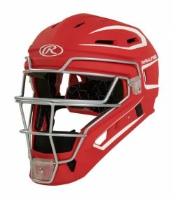 RAWLINGS Velo Hockey-Style Adult Catcher's Helmet -Cheap batting-gloves Store velo hockey style adult catchers helmet 5